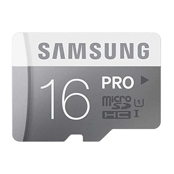 کارت حافظه microSDHC سامسونگ مدل Pro کلاس 10 استاندارد UHS-I U1 سرعت 90MBps ظرفیت 16 گیگابایت به همراه آداپتور SD